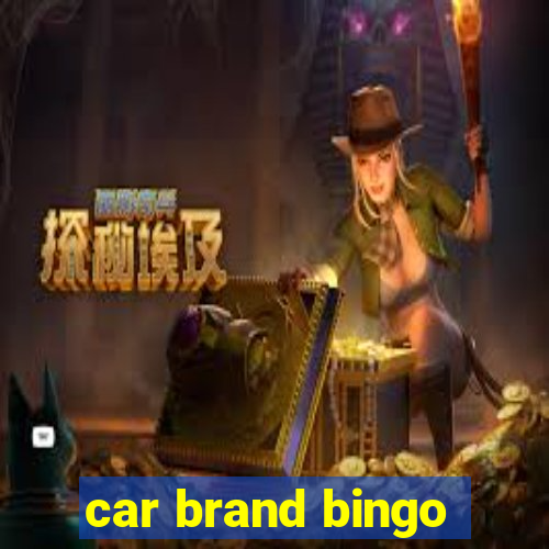 car brand bingo